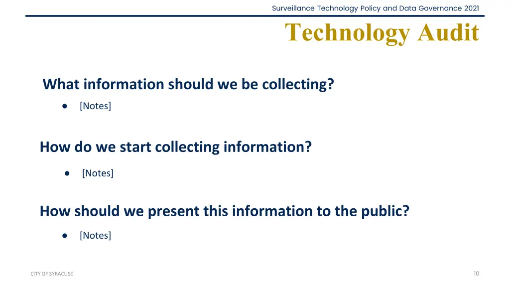 surveillance technology policy and data 9