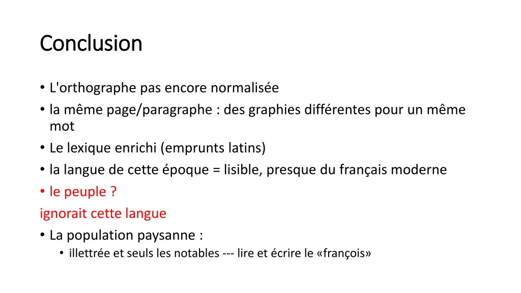 conclusion conclusion