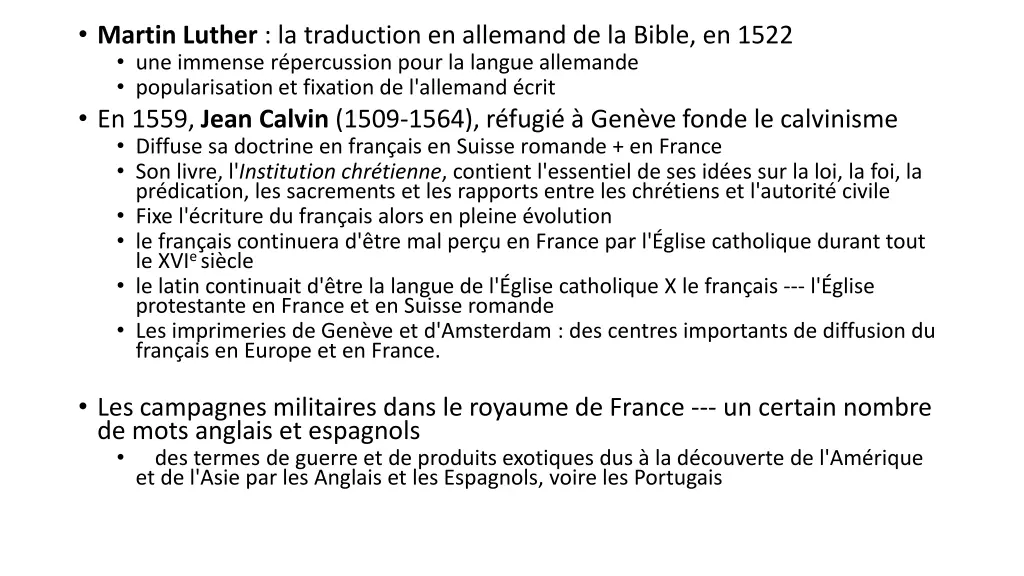 martin luther la traduction en allemand