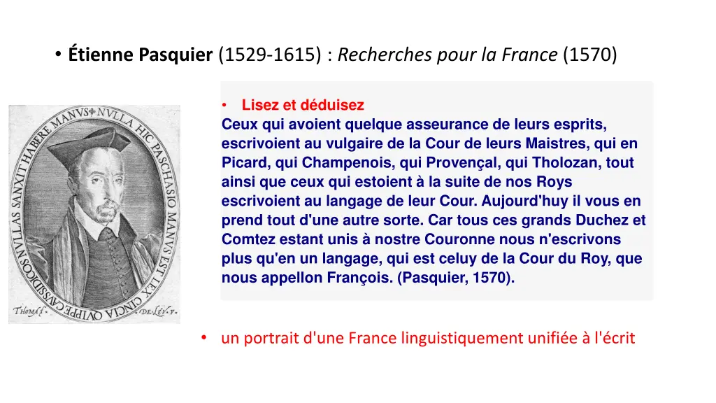 tienne pasquier 1529 1615 recherches pour