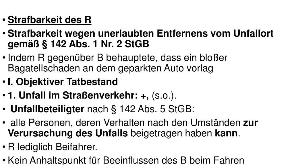 strafbarkeit des r strafbarkeit wegen unerlaubten