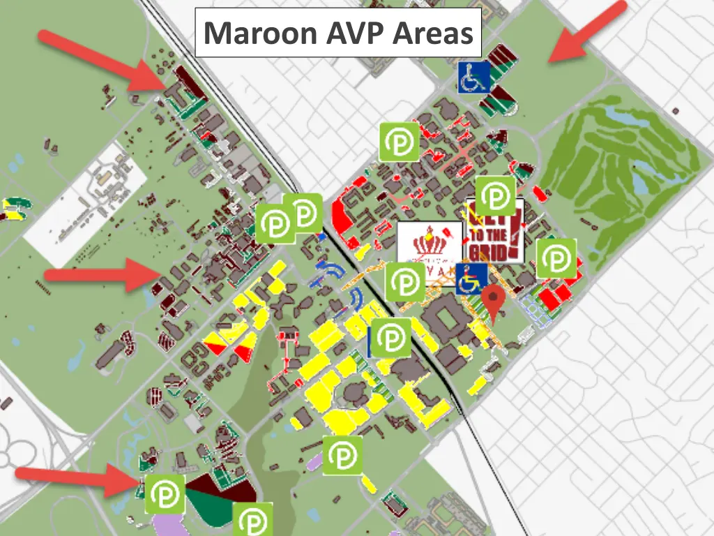 maroon avp areas