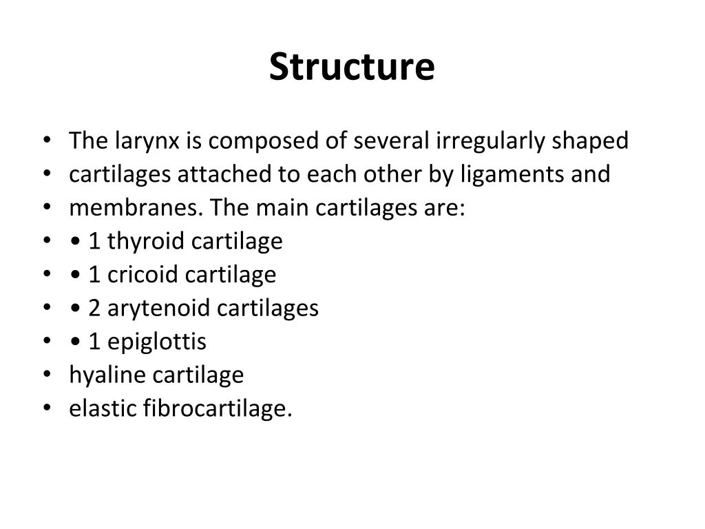 structure