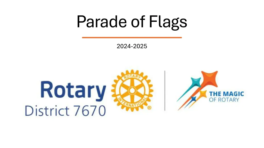 parade of flags