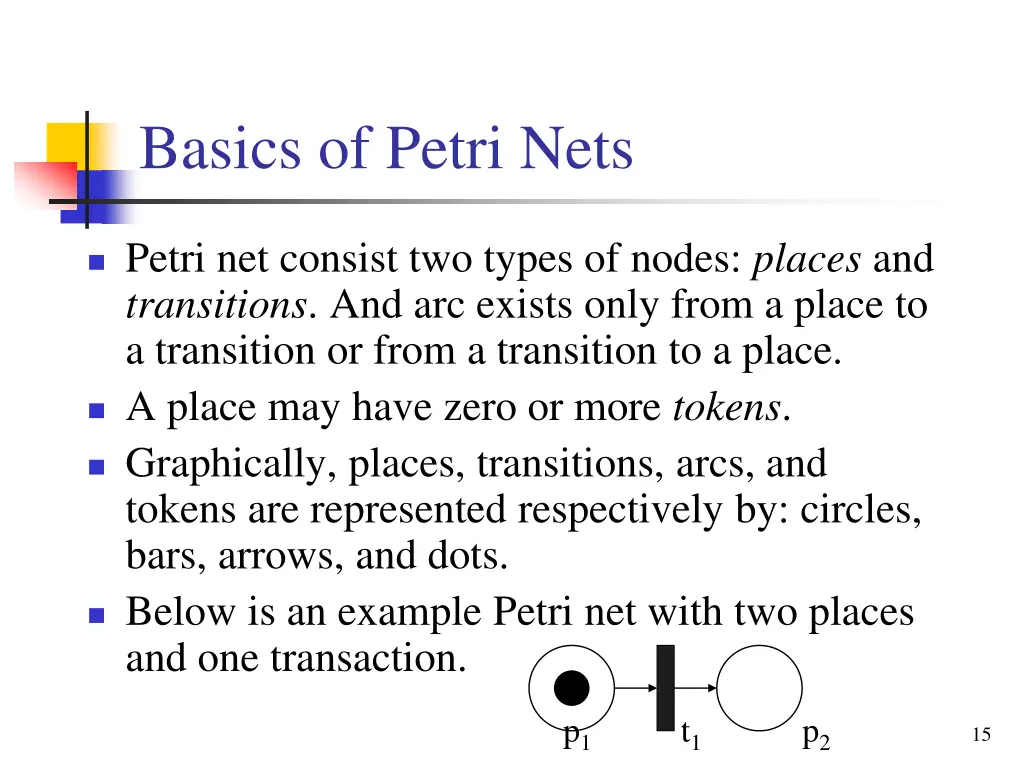 basics of petri nets