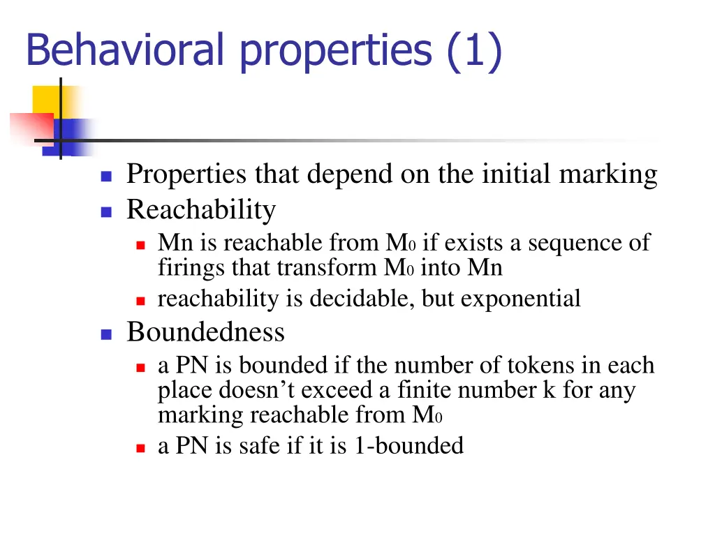 behavioral properties 1