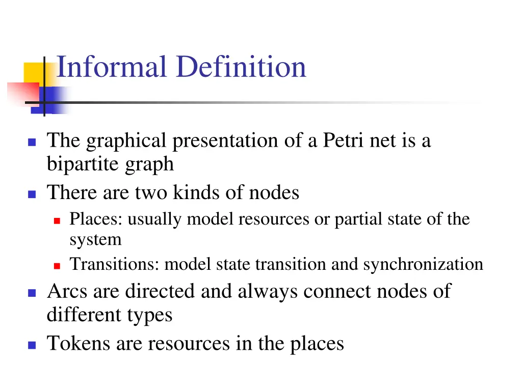 informal definition