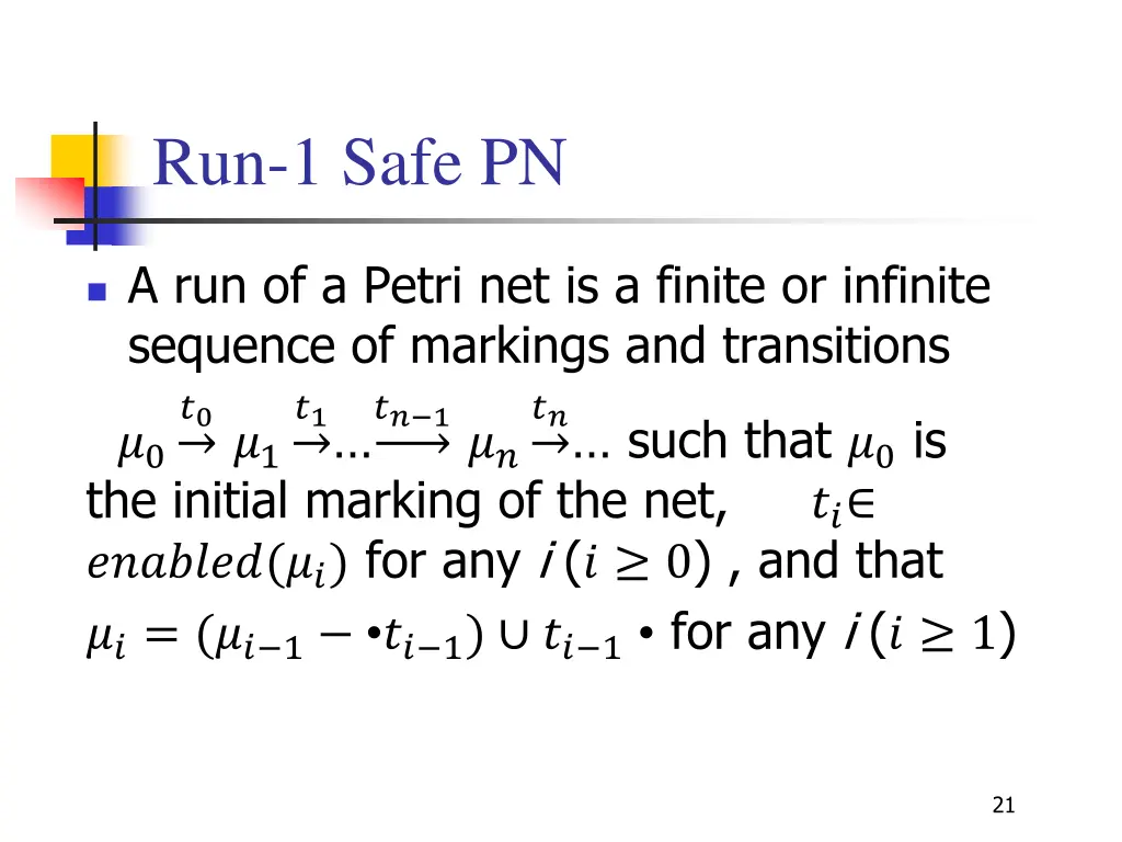 run 1 safe pn