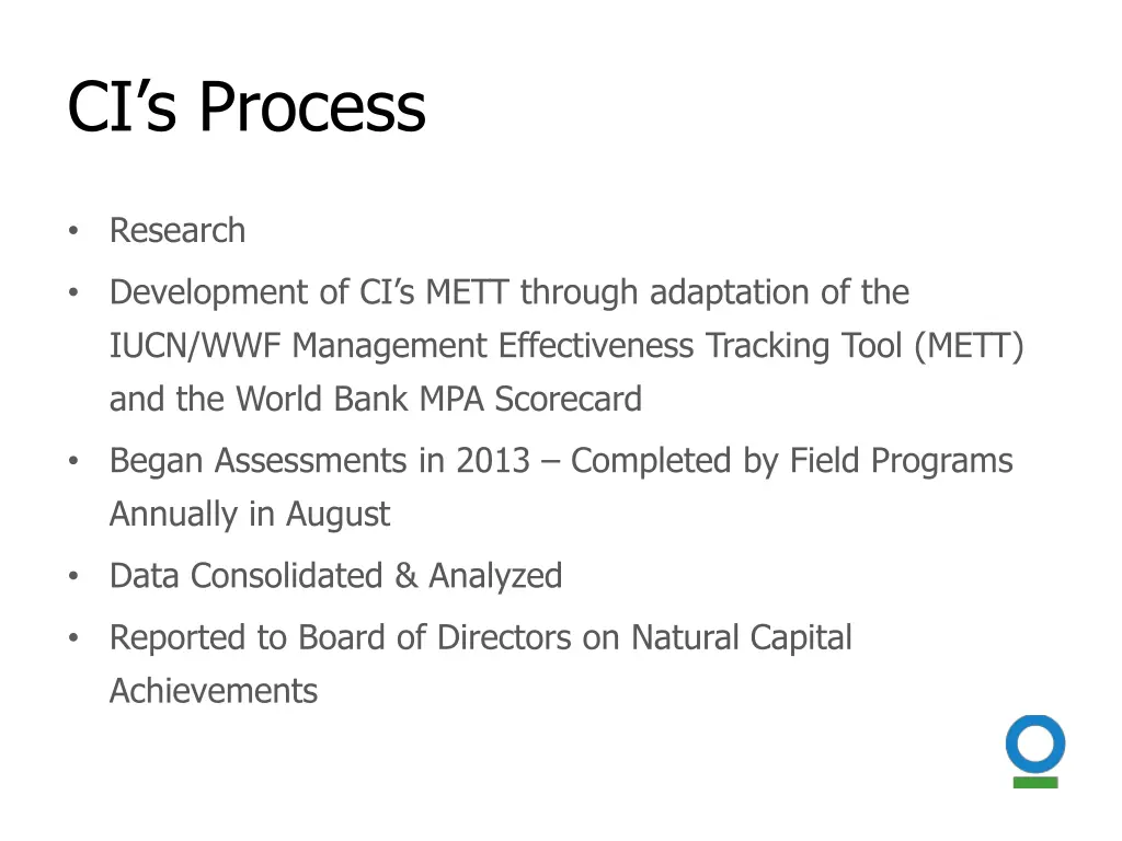 ci s process