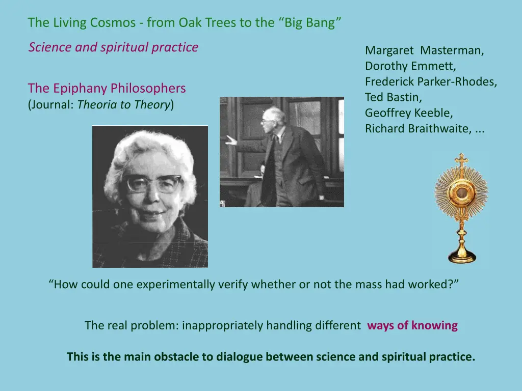 the living cosmos from oak trees to the big bang 2