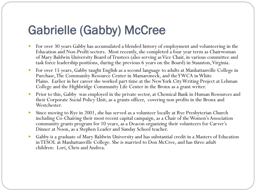 gabrielle gabby mccree gabrielle gabby mccree