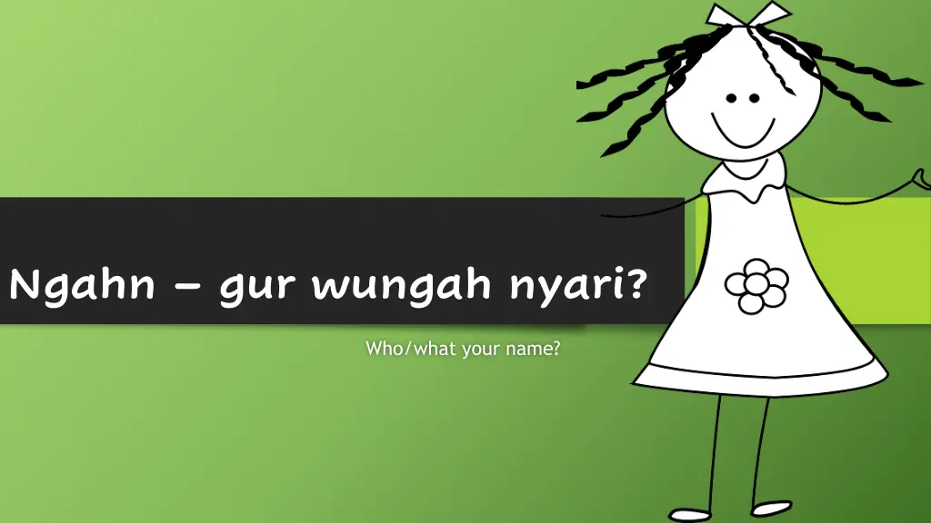 ngahn gur wungah nyari