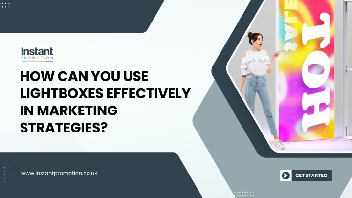 how can you use lightboxes effectively