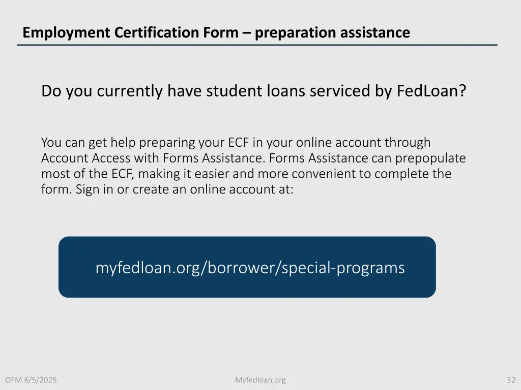 employment certification form preparation