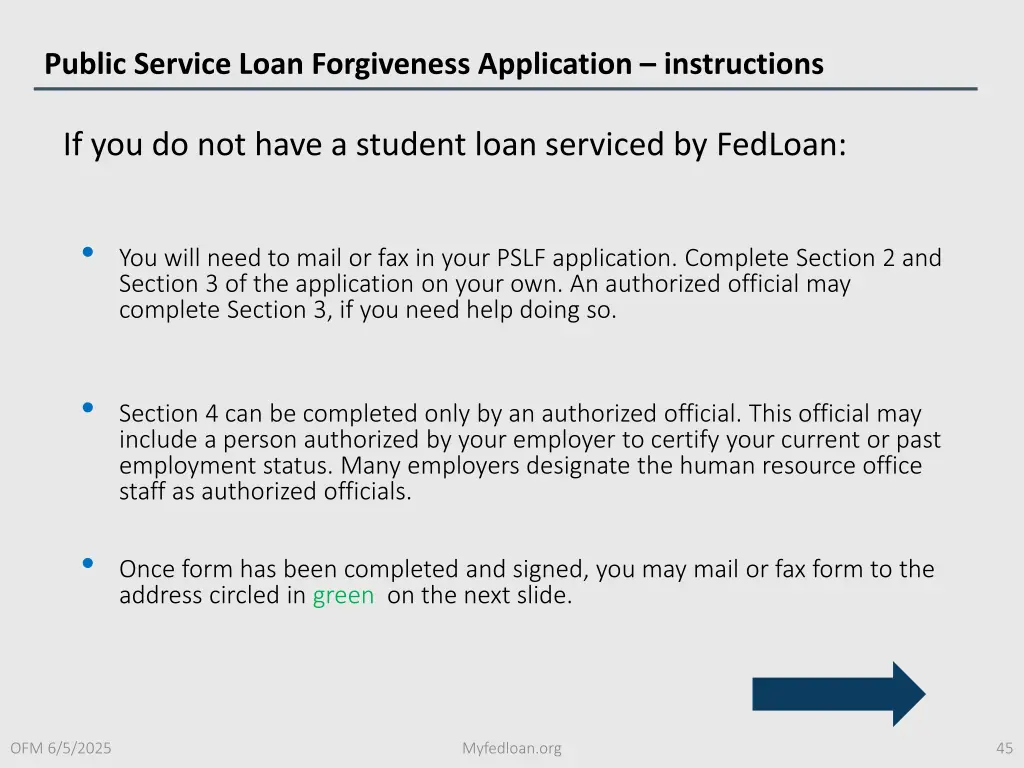 public service loan forgiveness application 2