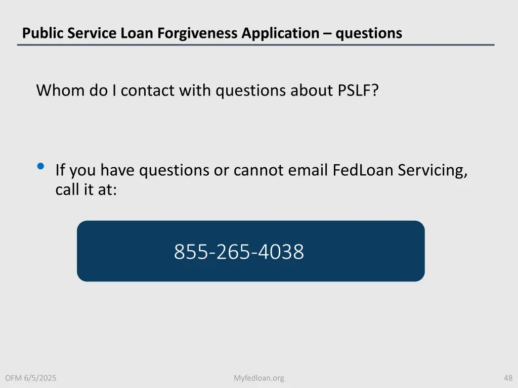 public service loan forgiveness application 3