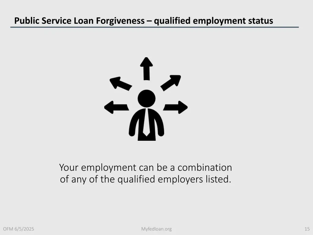 public service loan forgiveness qualified 1