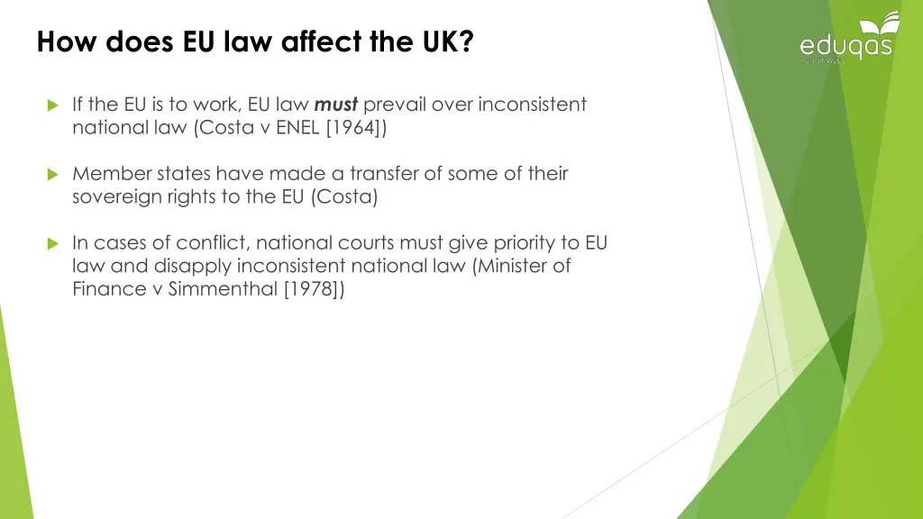 how does eu law affect the uk 1