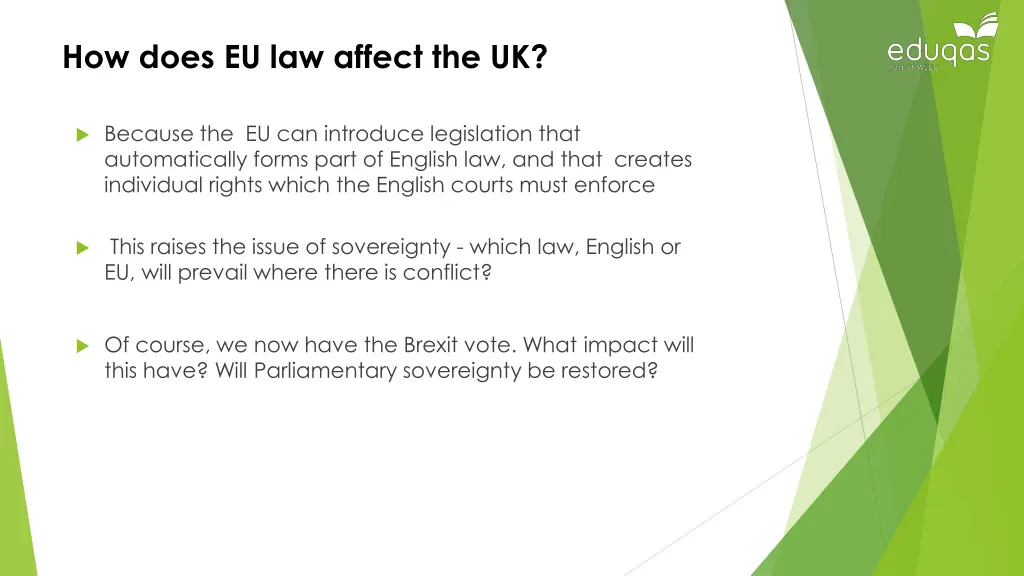 how does eu law affect the uk