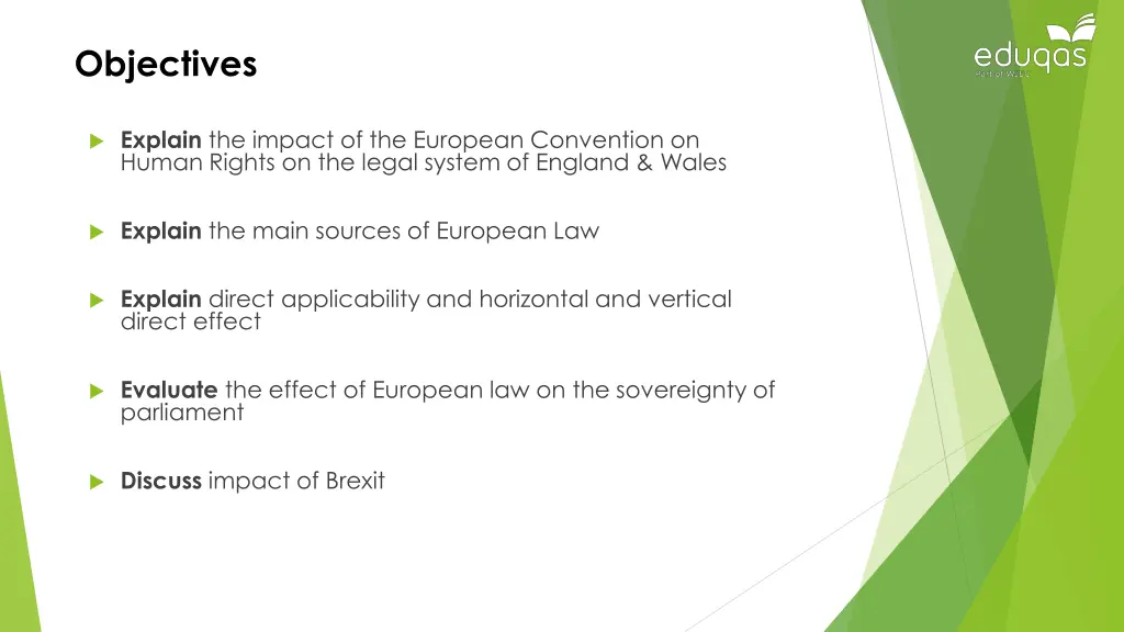 objectives