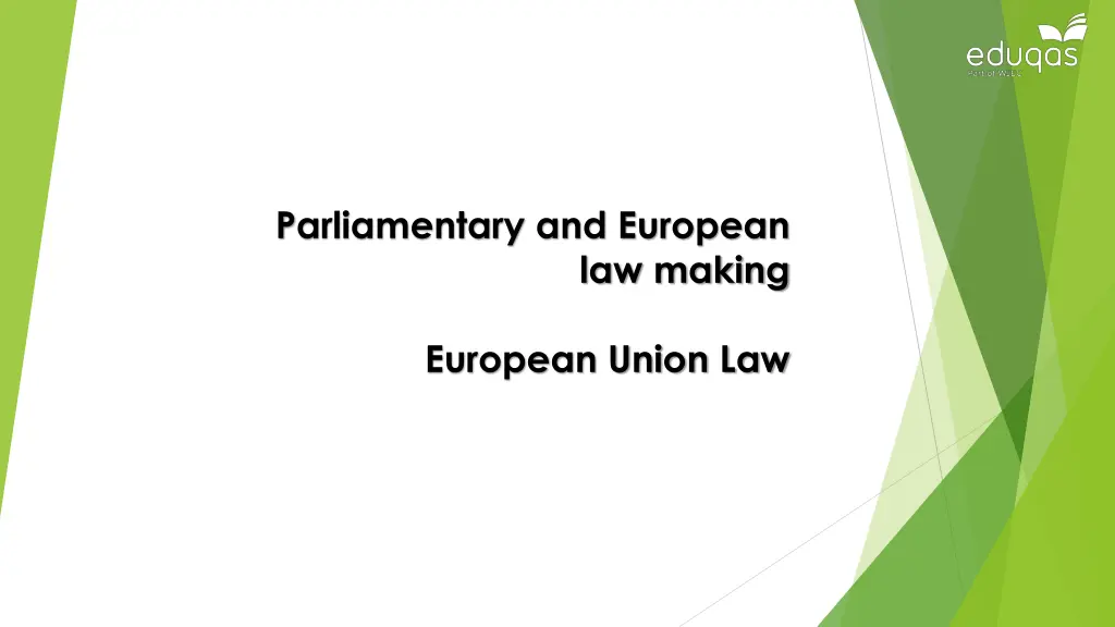 parliamentary and european