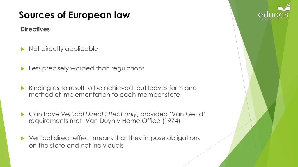 sources of european law 1