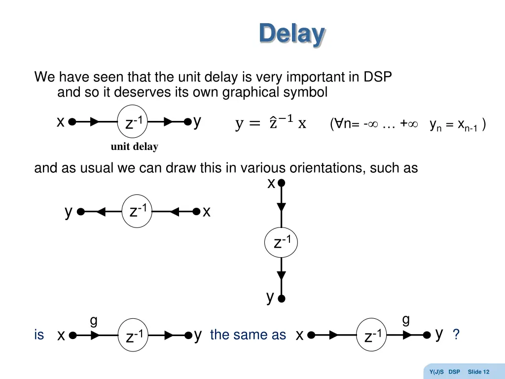 delay