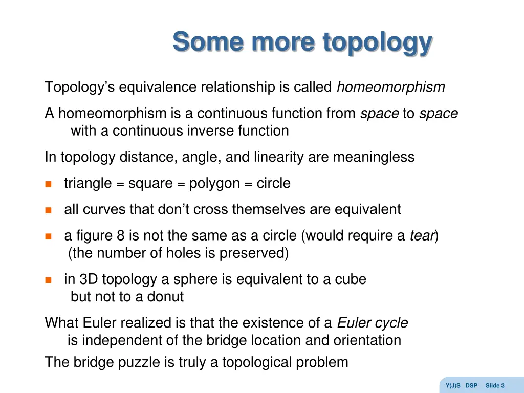 some more topology