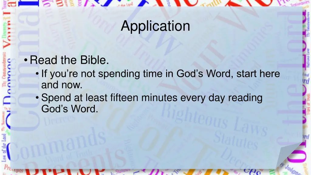 application