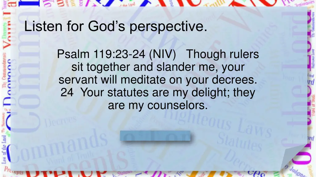 listen for god s perspective