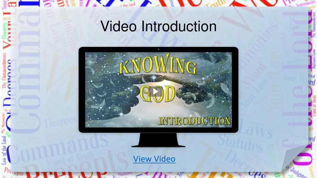 video introduction