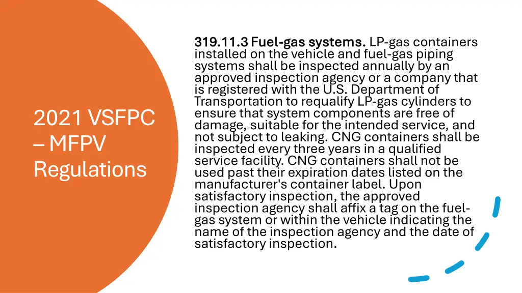319 11 3 fuel 319 11 3 fuel gas systems installed