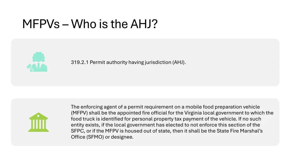mfpvs who is the ahj