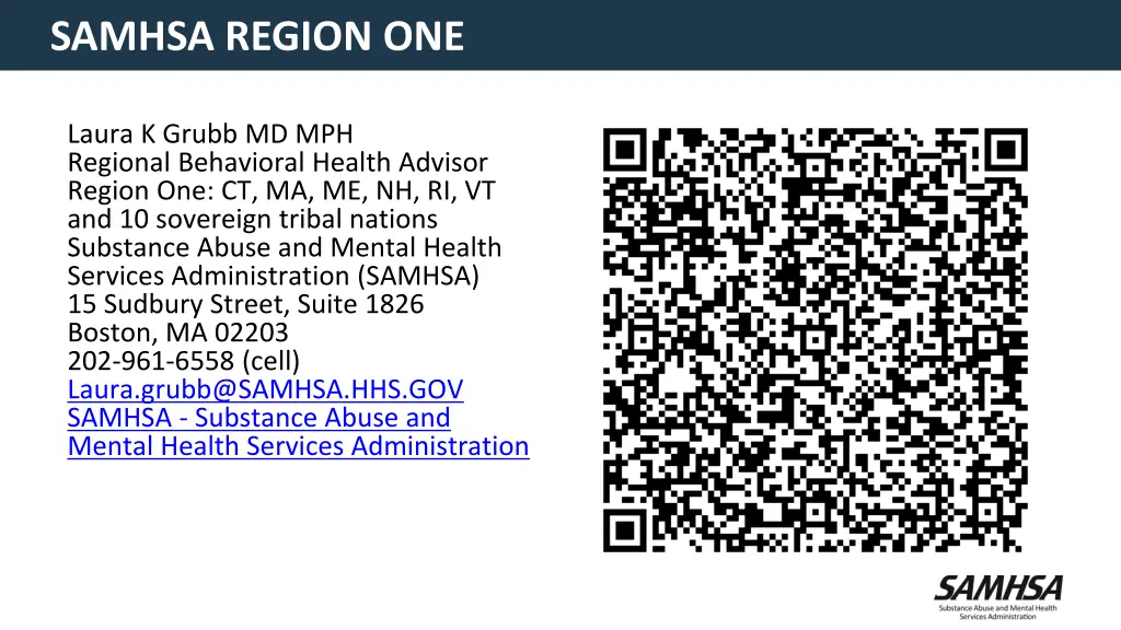 samhsa region one 1