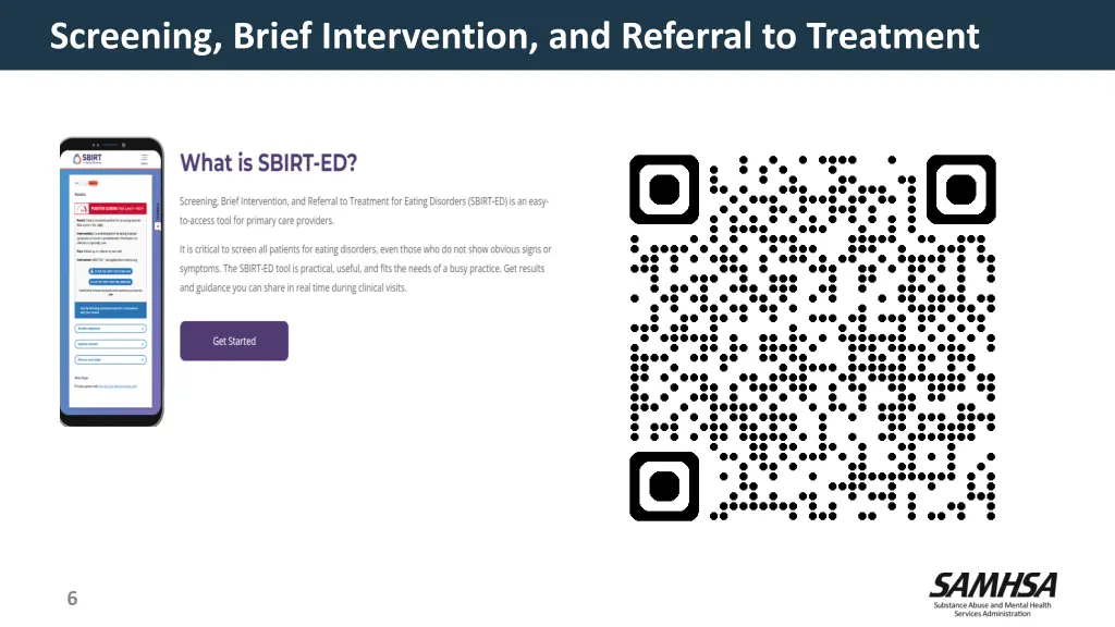 screening brief intervention and referral