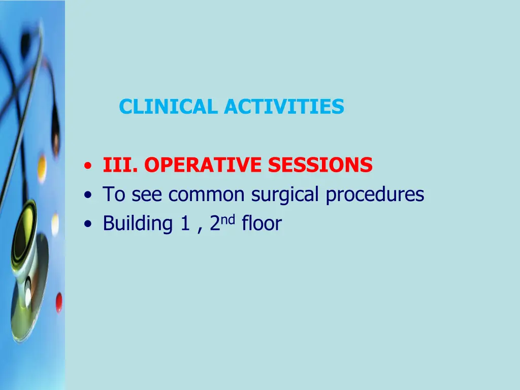 clinical activities 3