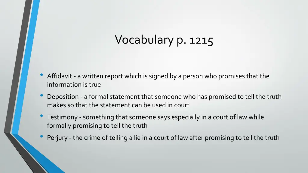 vocabulary p 1215