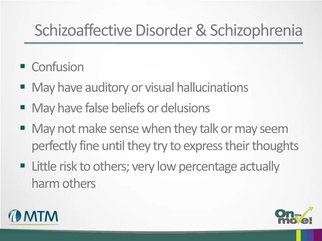 schizoaffective disorder schizophrenia