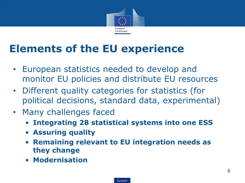 elements of the eu experience