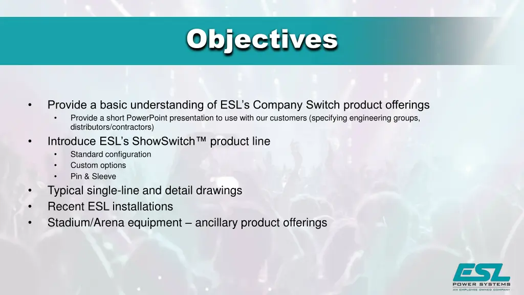 objectives