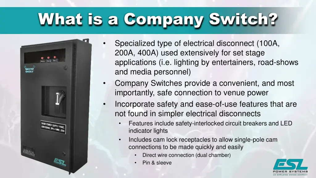 what is a company switch