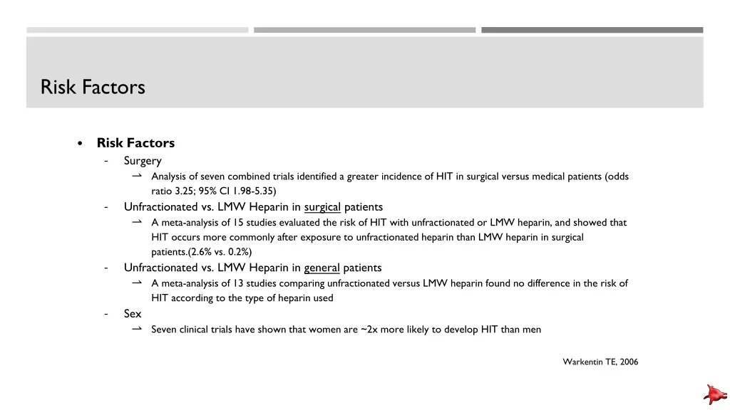 risk factors