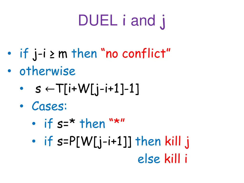 duel i and j