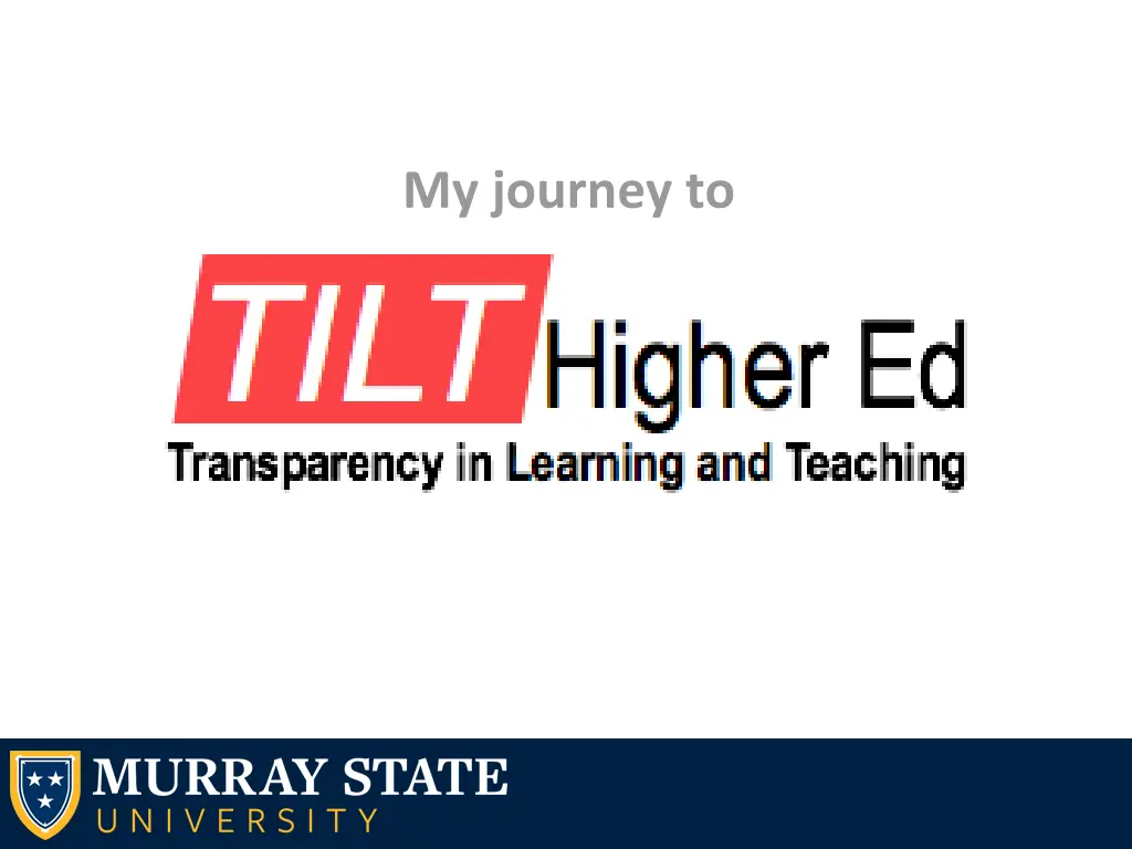 my journey to