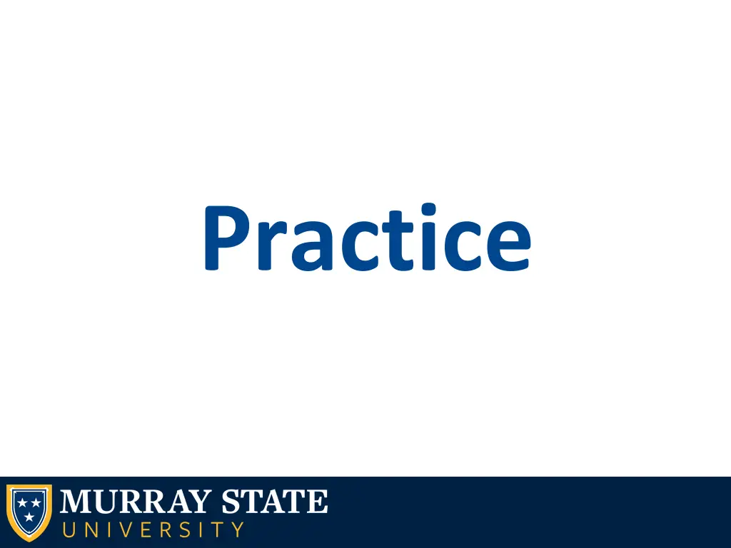 practice