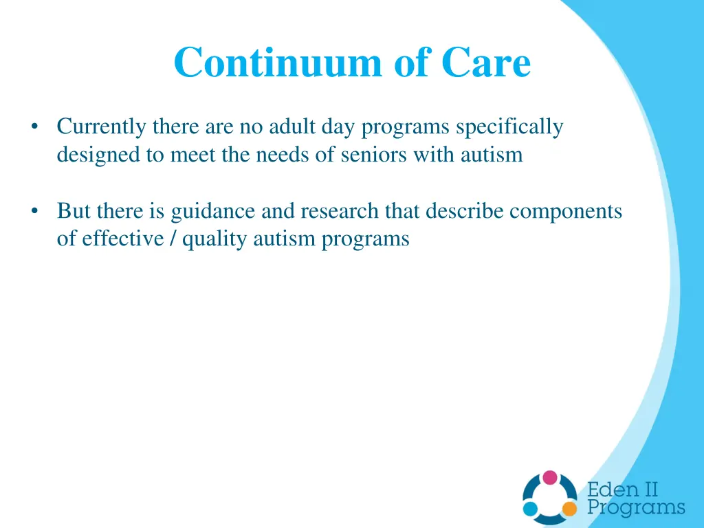 continuum of care 1