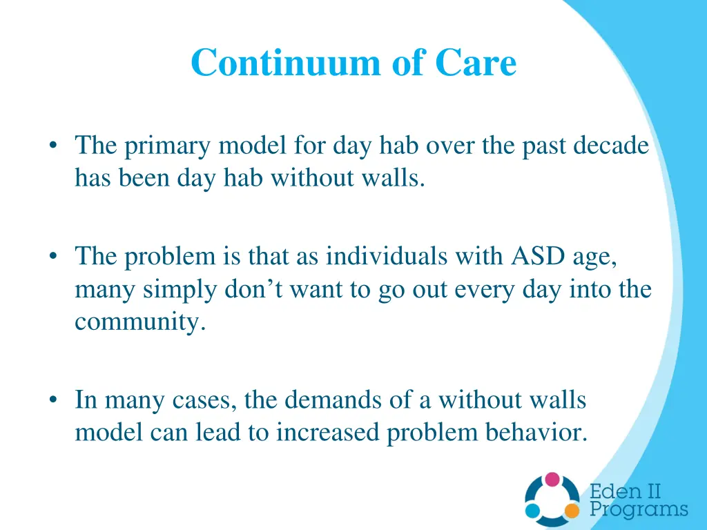 continuum of care