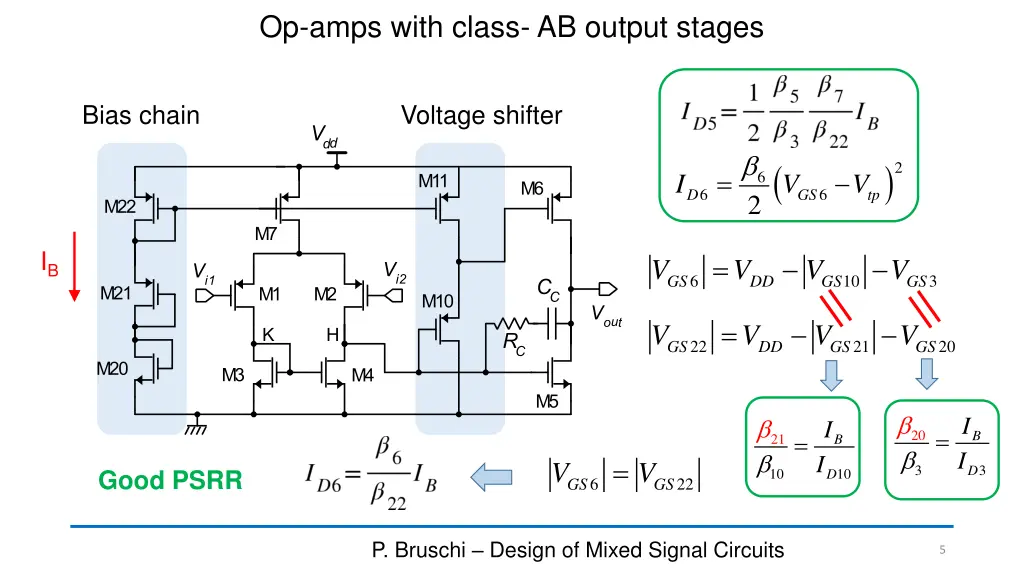 op amps with class ab output stages 1