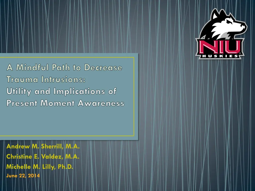 a mindful path to decrease trauma intrusions