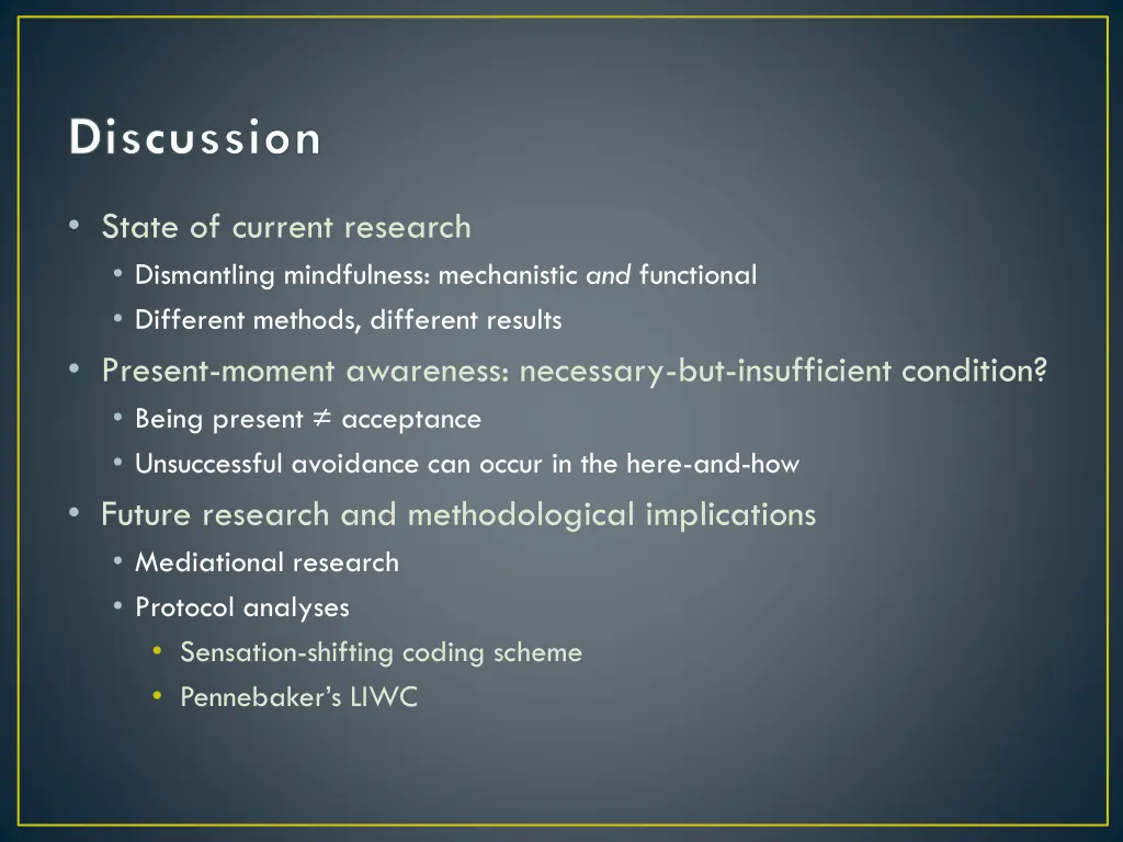 discussion